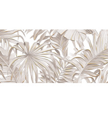 Декоративная плитка Alma Ceramica DWU09BNT014 Bonita 50x24.9 бежевая глазурованная матовая флористика