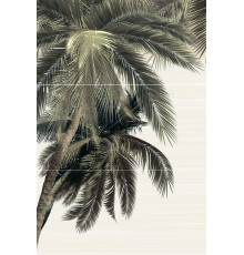 Панно Alma Ceramica pwu09dlm3 del mare 74.7x50 зеленое / бежевое глазурованное глянцевое морские мотивы