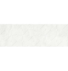 Настенная плитка Alma Ceramica TWA11MAS027 Mars 60x20 белая матовая под геометрию