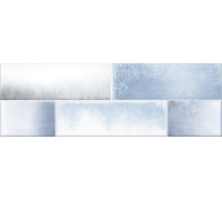 Настенная плитка Alma Ceramica TWA11NYK016 New York 60x20 голубая глянцевая под камень