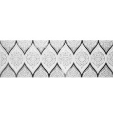 Декор Altacera DW11BLL00 Bella 60x20 серый глянцевый с орнаментом