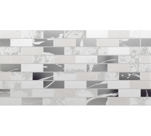 Декор Glent White DW9GLW00 249x500x9 Глянцевая