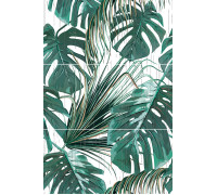 Панно Altacera SW9PAR55 Paradise S/3 75x50 зеленое глянцевое под флористику