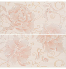 Панно Altacera SW9PIN01 Pion Crema 50x49.8 кремовое глянцевое под флористику