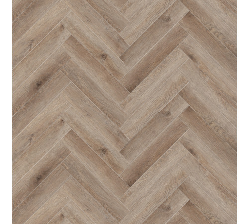 SPC CronaFloor Herringbone Дуб Монпелье H004 (128x640x4,5 мм, 0,3 мм) (16 шт./1,31 м2)