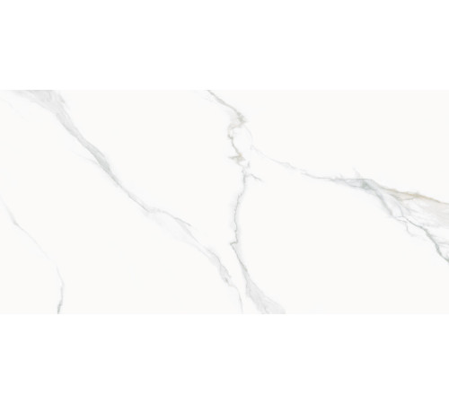 Керамогранит Delacora 60120CMI15 Calacatta Milazzo Sugar 60x120 белый лаппатированный под мрамор