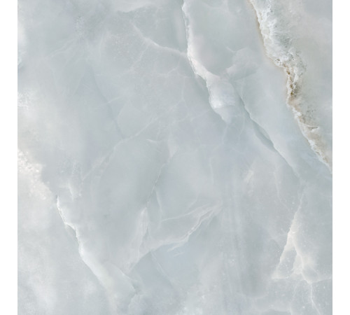 Керамогранит Delacora 6060ONB06 Onyx Breez Sugar 60x60 голубой лаппатированный под оникс