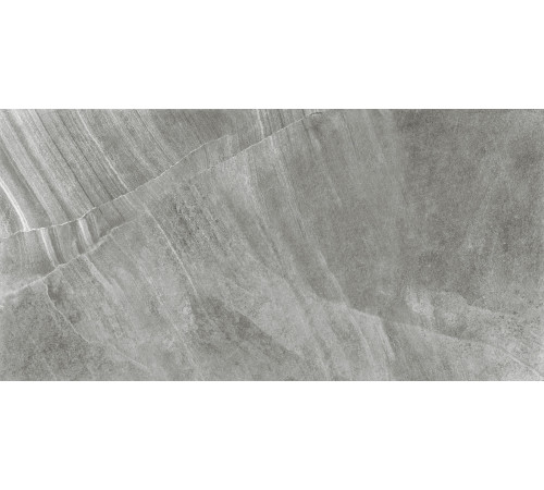 Керамогранит Delacora D120204M Rock Steel 60x120 серый матовый / карвинг под камень