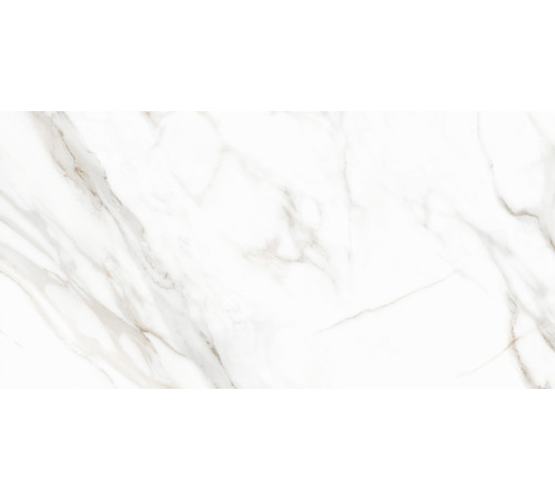 Керамогранит Delacora D120210M Calacatta Andrea 60x120 белый матовый / карвинг под мрамор