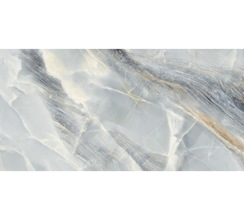 Керамогранит Delacora D120228L Estelle Blue 60x120 голубой лаппатированный под оникс