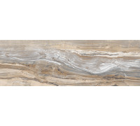 Настенная плитка Delacora WT15CRN21R Сolorstone Dark 24.6x74 коричневая глянцевая под камень
