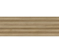 Настенная плитка Delacora WT93WOS18 Woodstyle Oak Strip 30x90 коричневая матовая под дерево / полосы