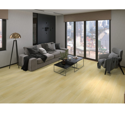 SPC Floorwood Quantum 0,5/43 4V (1220х228х5 мм) c подложкой 9433 Дуб Эйлер / Euler Oak (2,23 кв.м)