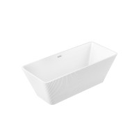 Ванна отдельностоящая Grossman Cristal GR-2022M (170х75х58) цвет белый матовый