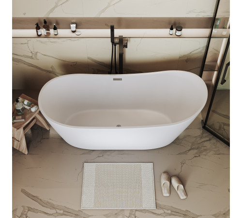 Ванна отдельностоящая Grossman Galaxy GR-2102M (170х75х72) цвет белый матовый