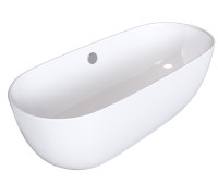 Ванна отдельностоящая Grossman Classic GR-2401 (150х75х58) цвет белый