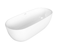 Ванна отдельностоящая Grossman Classic GR-2502M (160х80х58) цвет белый матовый