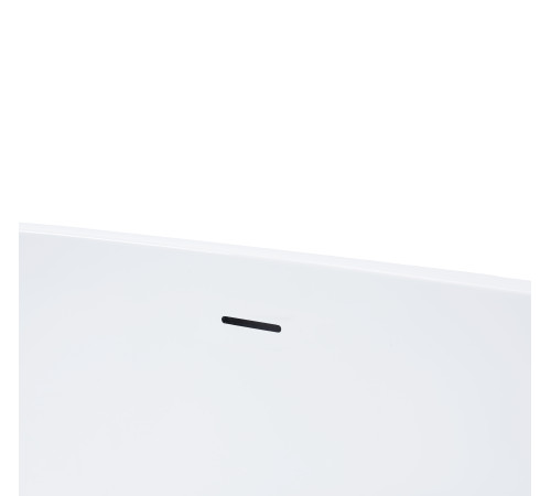 Ванна отдельностоящая Grossman Classic GR-2503MB (170х87х58) цвет черный/белый матовый