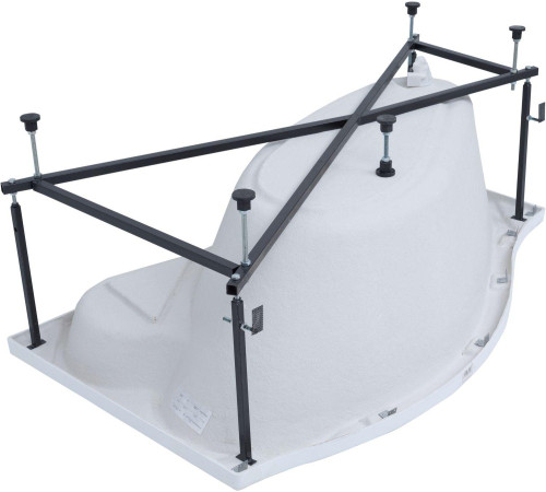 Акриловая ванна Aquanet Palma 170x90/60 R (с каркасом)