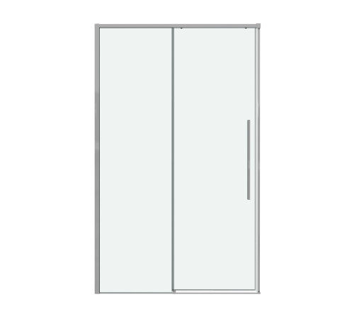 Дверь в нишу Grossman Galaxy 100.K33.01.100.10.00 (100х195) хром,стекло прозрачное,раздвижная