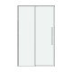 Дверь в нишу Grossman Galaxy 100.K33.01.100.10.00 (100х195) хром,стекло прозрачное,раздвижная