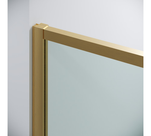 Боковая стенка Grossman Galaxy 200.K33.01.80.32.00 (80х195) золото сатин,стекло прозрачное