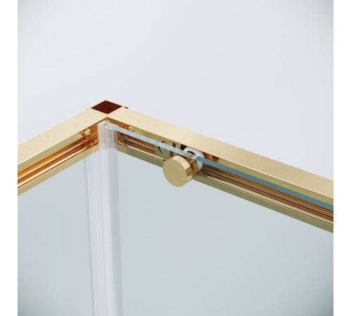 Боковая стенка Grossman Galaxy 200.K33.01.80.32.00 (80х195) золото сатин,стекло прозрачное