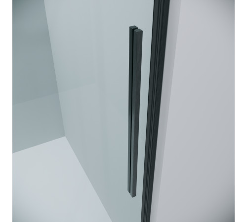 Боковая стенка Grossman Galaxy 200.K33.01.80.42.00 (80х195) графит сатин,стекло прозрачное