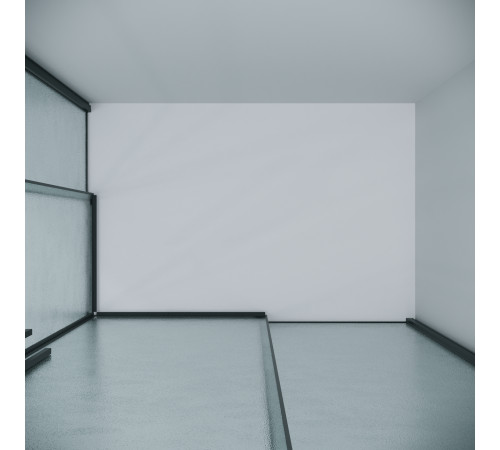 Душевое ограждение Grossman Galaxy 1/2.K33.01.11.21.02-1/2.K33.01.80L.21.02 (110х80х195) раздвижная,черный матовый,стекло шиншилла