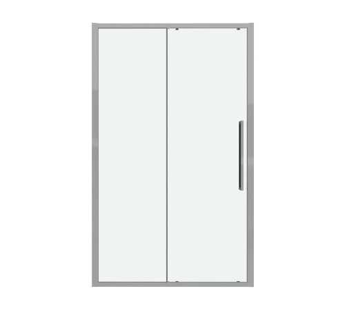 Дверь в нишу Grossman Cosmo 100.K33.02.100.10.00 (100х195) хром,стекло прозрачное,раздвижная