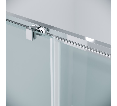 Дверь в нишу Grossman Cosmo 100.K33.02.100.10.00 (100х195) хром,стекло прозрачное,раздвижная