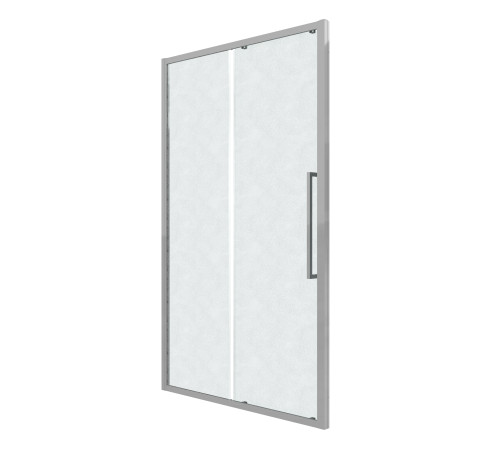 Дверь в нишу Grossman Cosmo 100.K33.02.100.10.02 (100х195) хром,стекло шиншилла,раздвижная