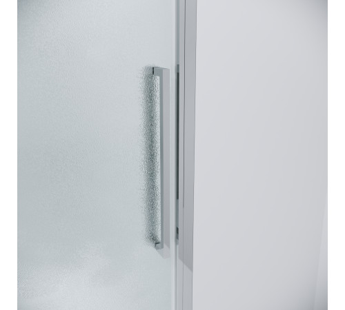 Дверь в нишу Grossman Cosmo 100.K33.02.100.10.02 (100х195) хром,стекло шиншилла,раздвижная