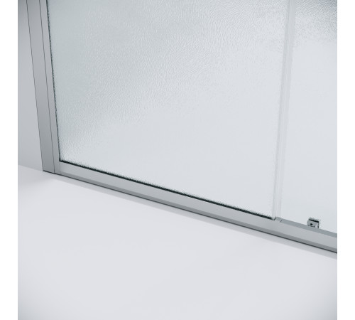 Дверь в нишу Grossman Cosmo 100.K33.02.100.10.02 (100х195) хром,стекло шиншилла,раздвижная