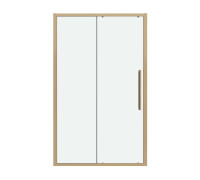 Дверь в нишу Grossman Cosmo 100.K33.02.100.32.00 (100х195) золото сатин,стекло прозрачное,раздвижная