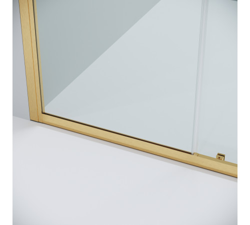 Дверь в нишу Grossman Cosmo 100.K33.02.120.32.00 (120х195) золото сатин,стекло прозрачное,раздвижная