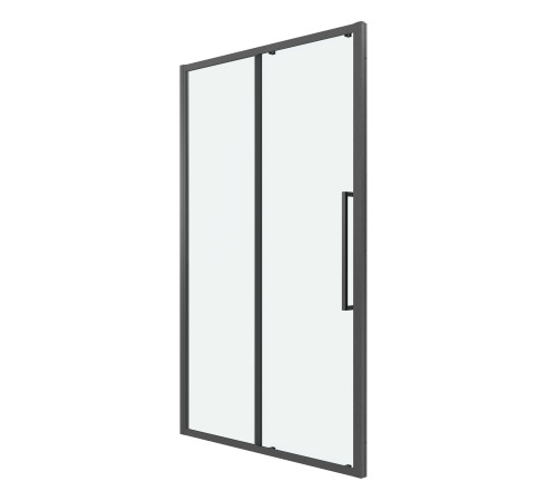 Дверь в нишу Grossman Cosmo 100.K33.02.100.42.00 (100х195) графит сатин,стекло прозрачное,раздвижная
