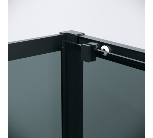 Боковая стенка Grossman Cosmo 200.K33.02.90.21.10 (90х195) черный матовый,стекло тонированное