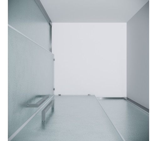 Душевое ограждение Grossman Cosmo 300.K33.02.8080.10.02 (80х80х195) квадрат,раздвижная,хром,стекло шиншилла