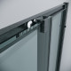 Душевое ограждение Grossman Cosmo 300.K33.02.9090.42.00 (90х90х195) квадрат,раздвижная,графит сатин,стекло прозрачное