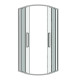 Душевое ограждение Grossman Cosmo 301.K33.02.9090.10.00 (90х90х195) четверть круга,раздвижная,хром,стекло прозрачное