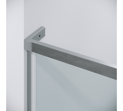 Дверь в нишу Grossman Pragma 100.K33.03.100.10.00 (100х195) хром,стекло прозрачное,распашная