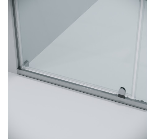 Душевое ограждение Grossman Pragma 100.K33.03.100.10.00- 200.K33.03.90.10.00 (100х90х195) распашная,хром,стекло прозрачное