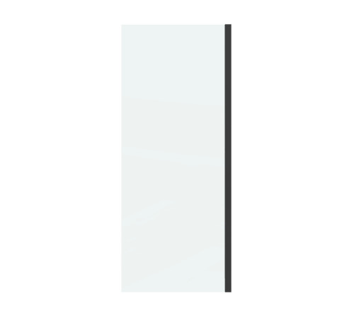 Боковая стенка Grossman Classic 200.K33.04.80.21.00 (80х195) черный матовый,стекло прозрачное