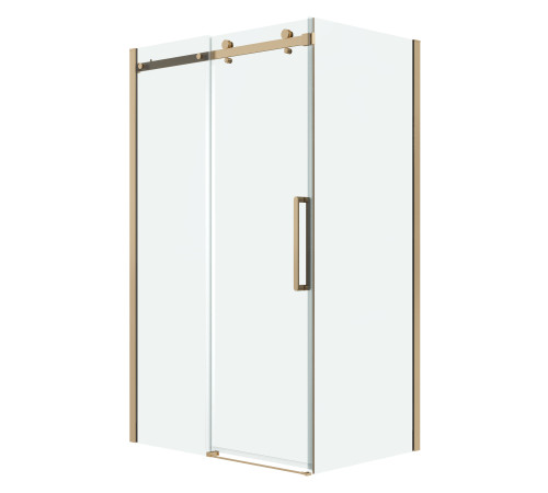 Боковая стенка Grossman Classic 200.K33.04.80.32.00 (80х195) золото сатин,стекло прозрачное