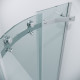 Душевое ограждение Grossman Classic 301.K33.04.9090.10.00 (90х90х195) четверть круга,раздвижная,хром,стекло прозрачное