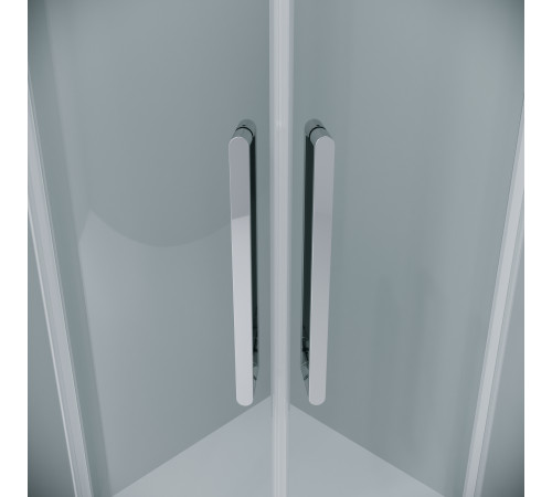 Душевое ограждение Grossman Classic 301.K33.04.9090.10.00 (90х90х195) четверть круга,раздвижная,хром,стекло прозрачное