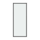 Боковая стенка Grossman Style 200.K33.05.100.21.00 (100х195) черный матовый,стекло прозрачное