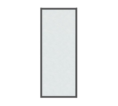 Боковая стенка Grossman Style 200.K33.05.100.21.02 (100х195) черный матовый,стекло шиншилла