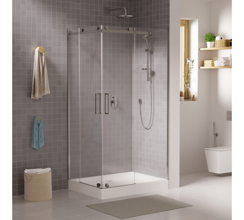 Душевое ограждение Grossman Cosmo GR-1120R (120х90х190) прямоугольник,раздвижная